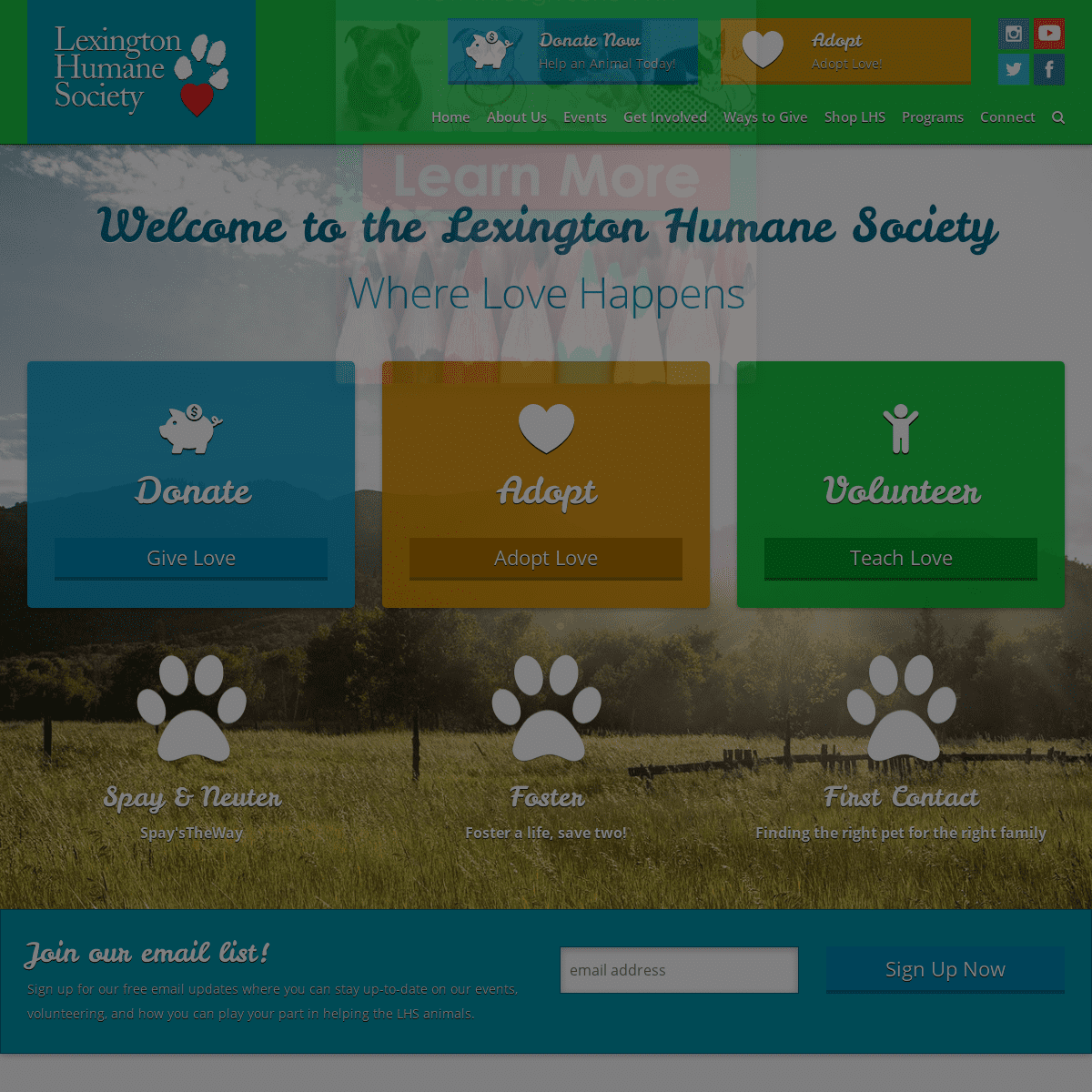 A complete backup of https://lexingtonhumanesociety.org