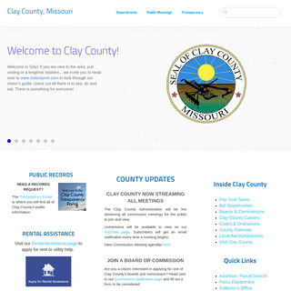 A complete backup of https://claycountymo.gov