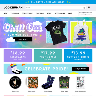 A complete backup of https://lookhuman.com