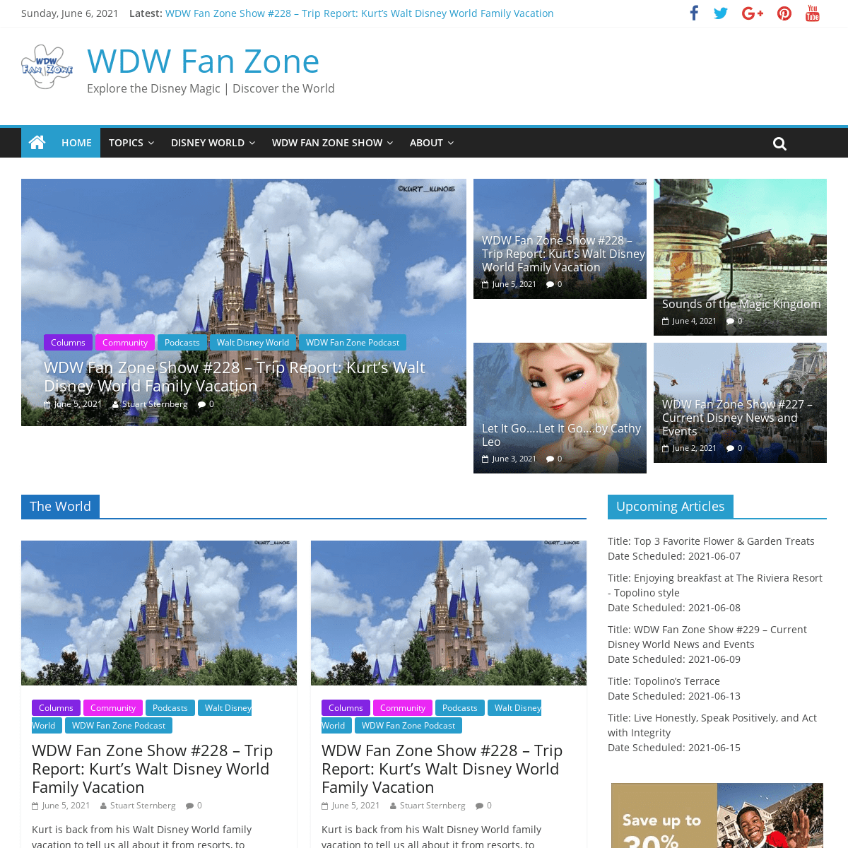 A complete backup of https://wdwfanzone.com