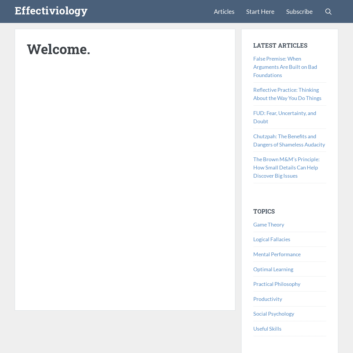 A complete backup of https://effectiviology.com