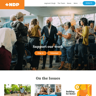 A complete backup of https://ndp.ca